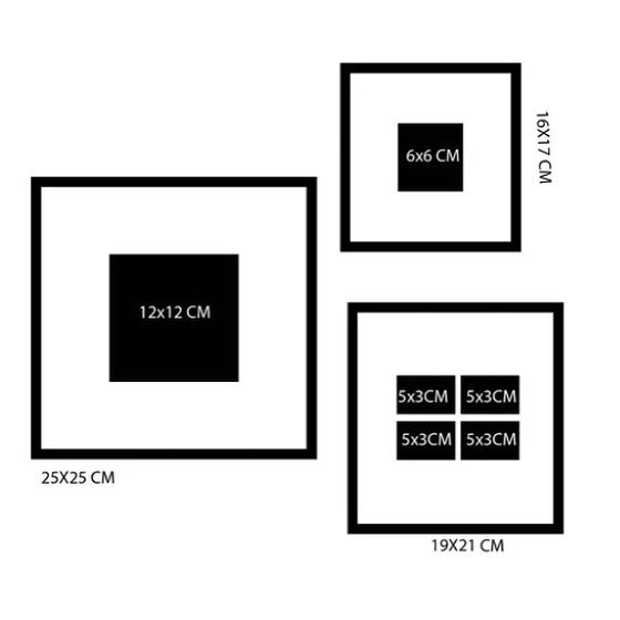SET DE CUADROS DECORATIVOS