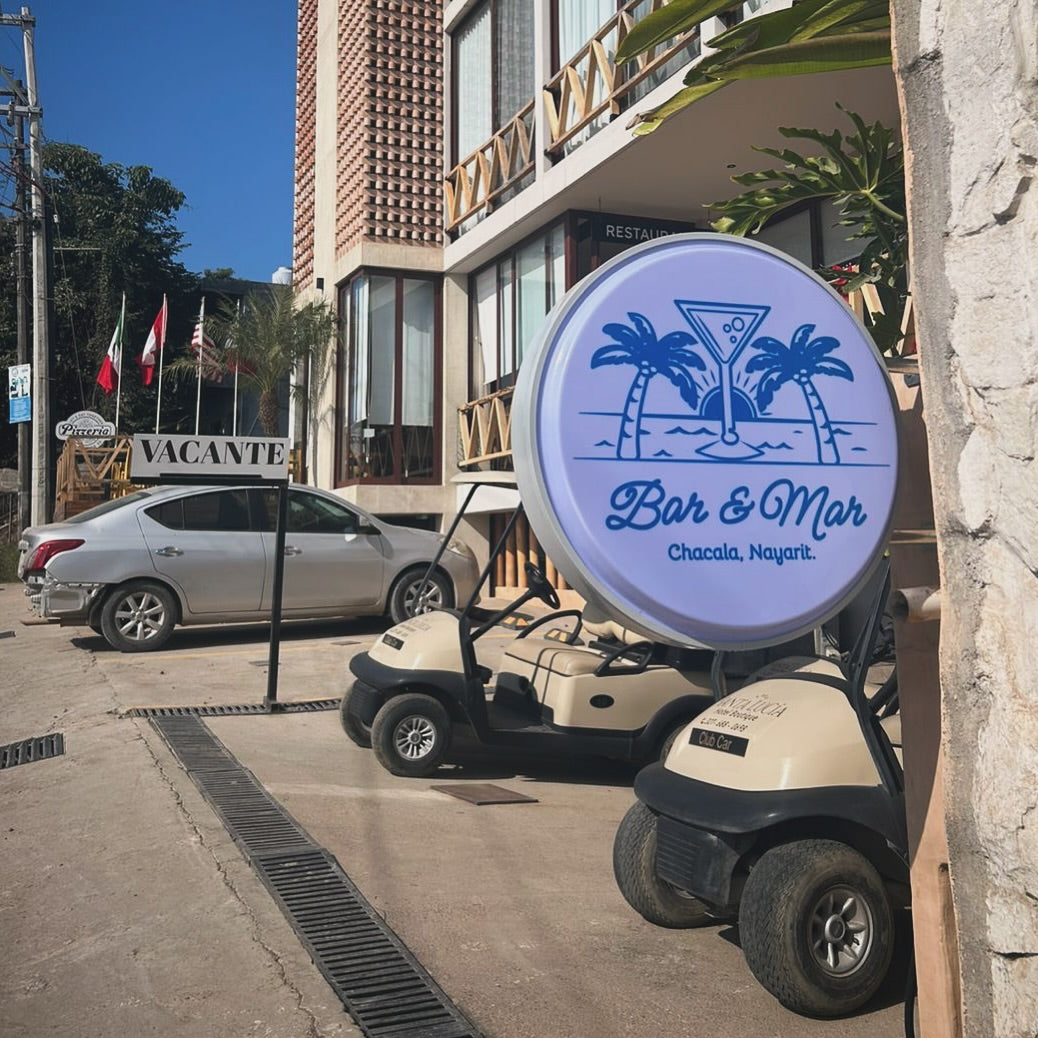 Botón de luz / Doble Vista Personalizado