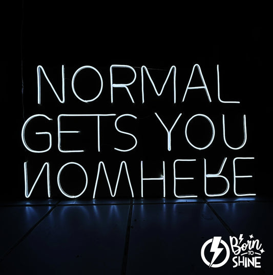Normal Gets You Nowhere