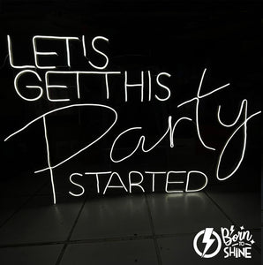 Let´s get this party started